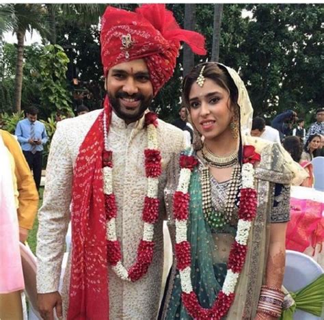 cricketer rohit sharma wedding photos